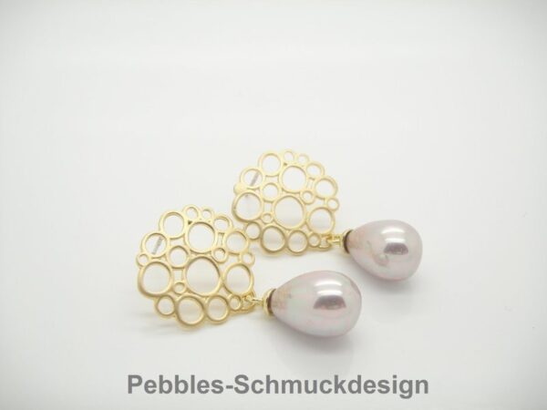 Bubbles.....edle Ohrstecker mit Perlen!!!